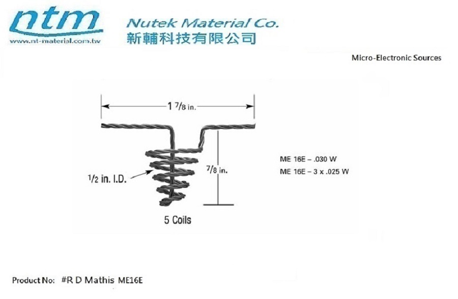Micro-Electronic Sources-ME16E